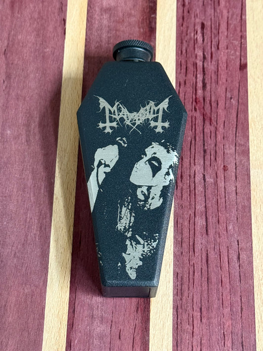 Mayhem Coffin Flask