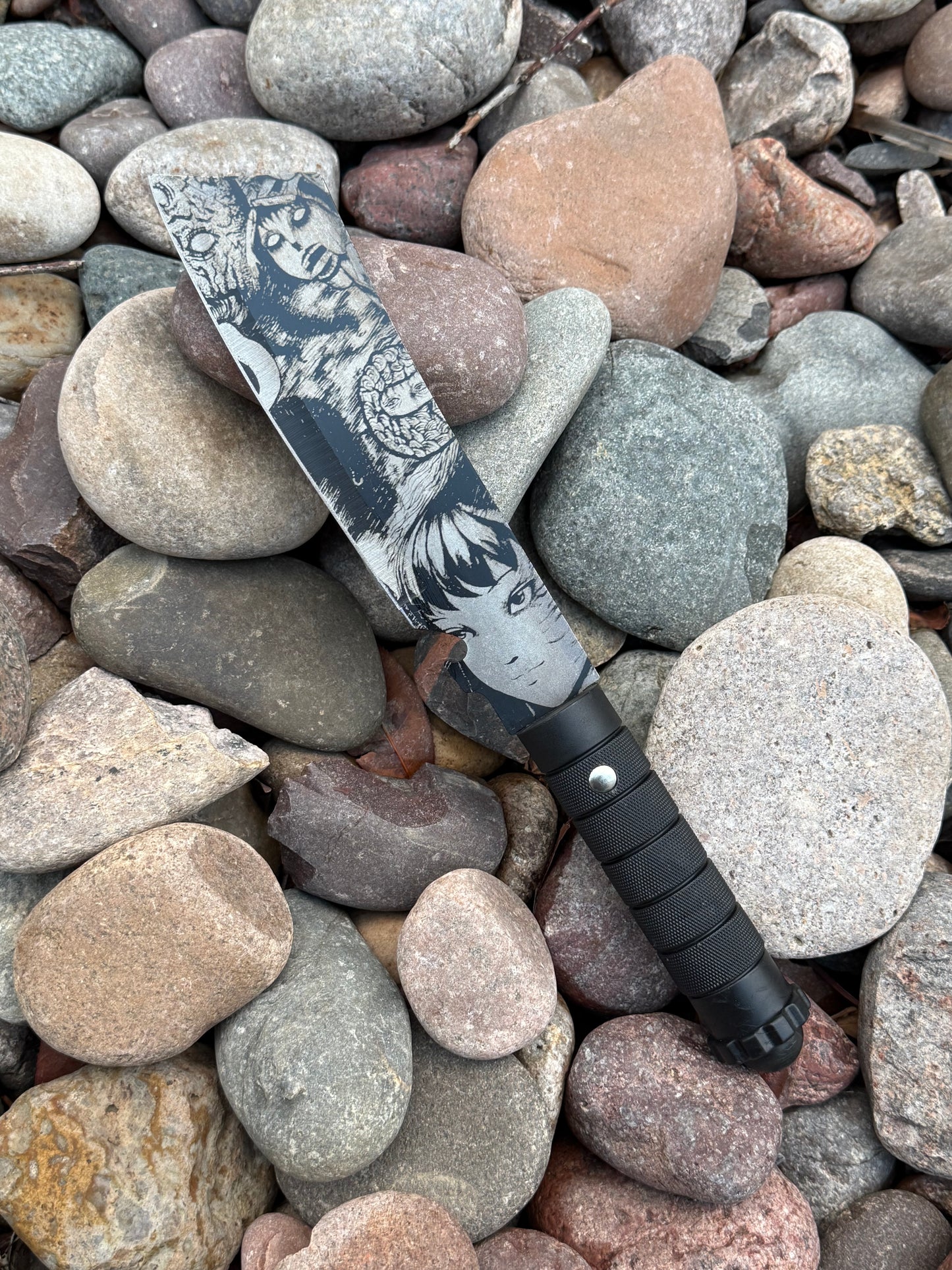 Junji Ito Laser Engraved Blade
