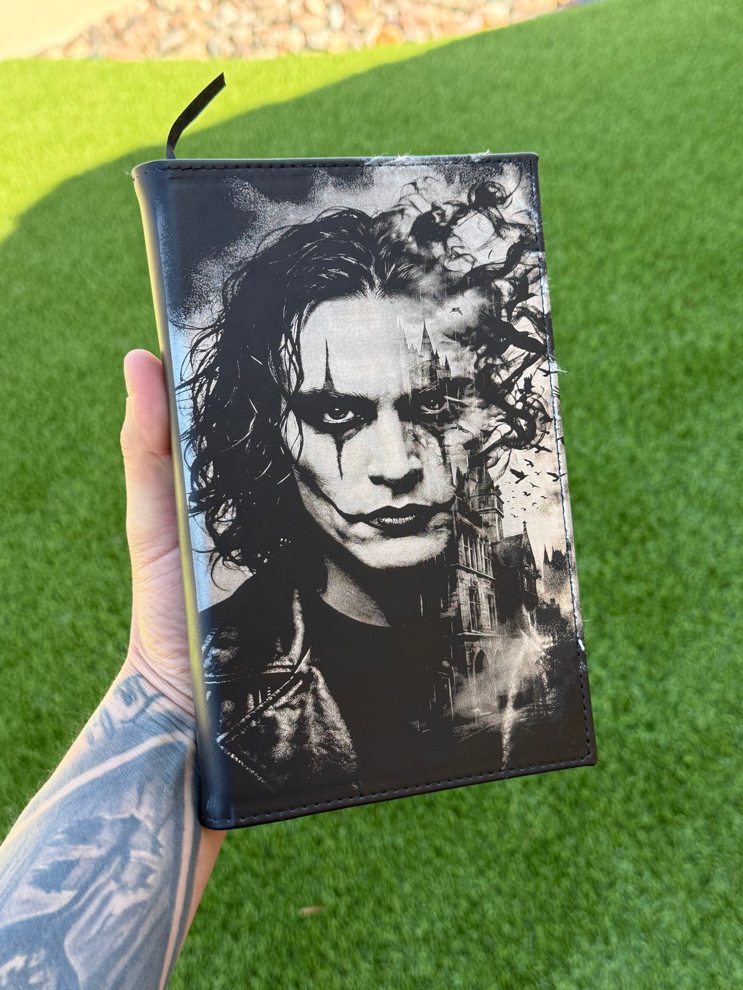 The Crow Laser Engraved Journal