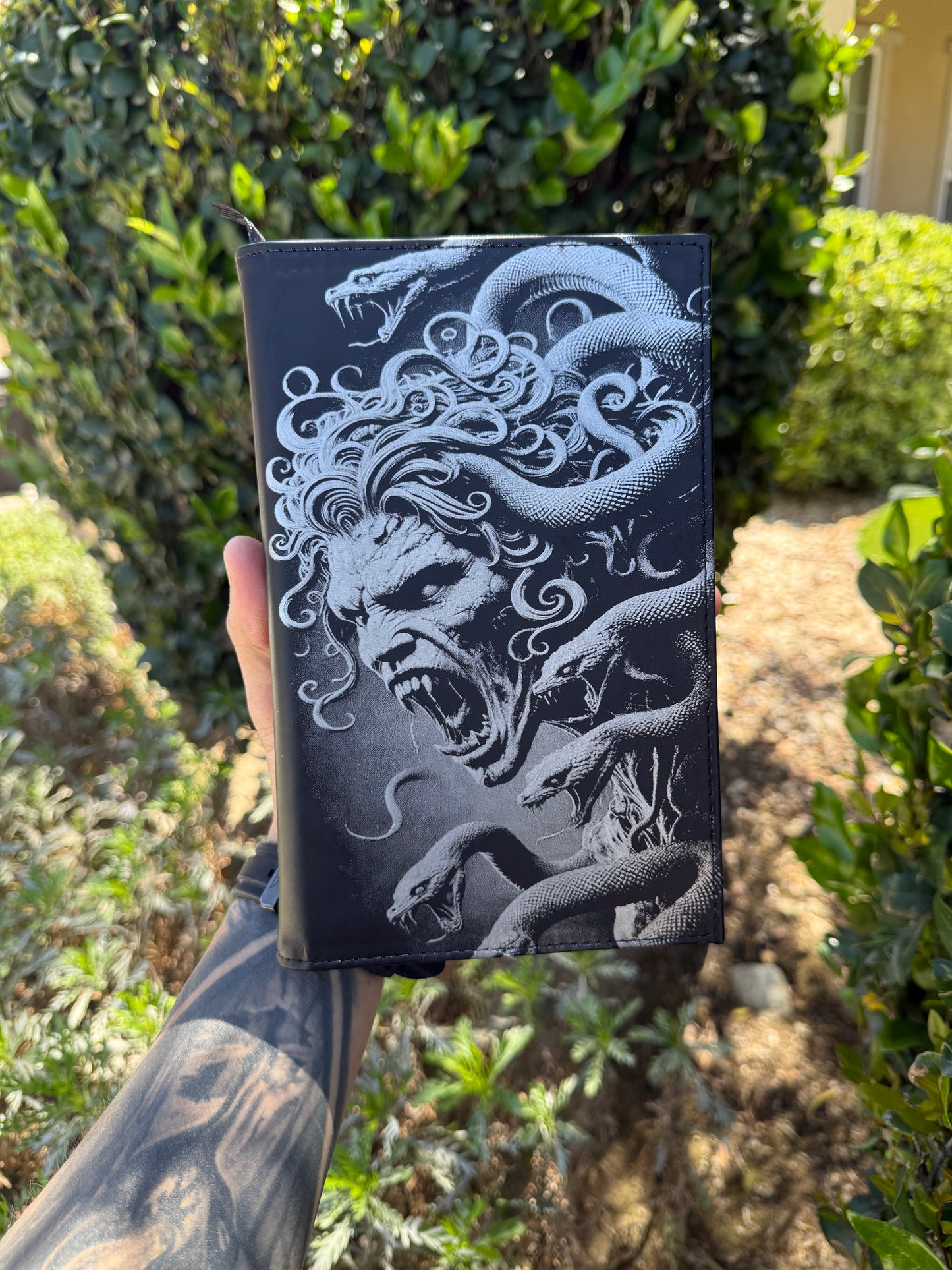 Laser engraved Medusa Journal