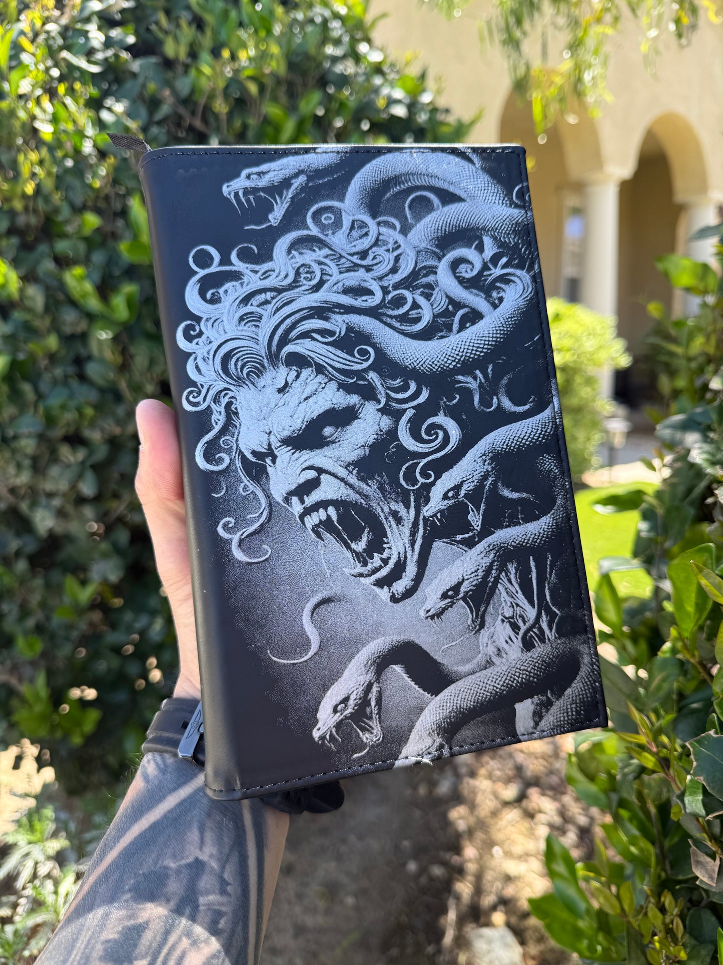 Laser engraved Medusa Journal