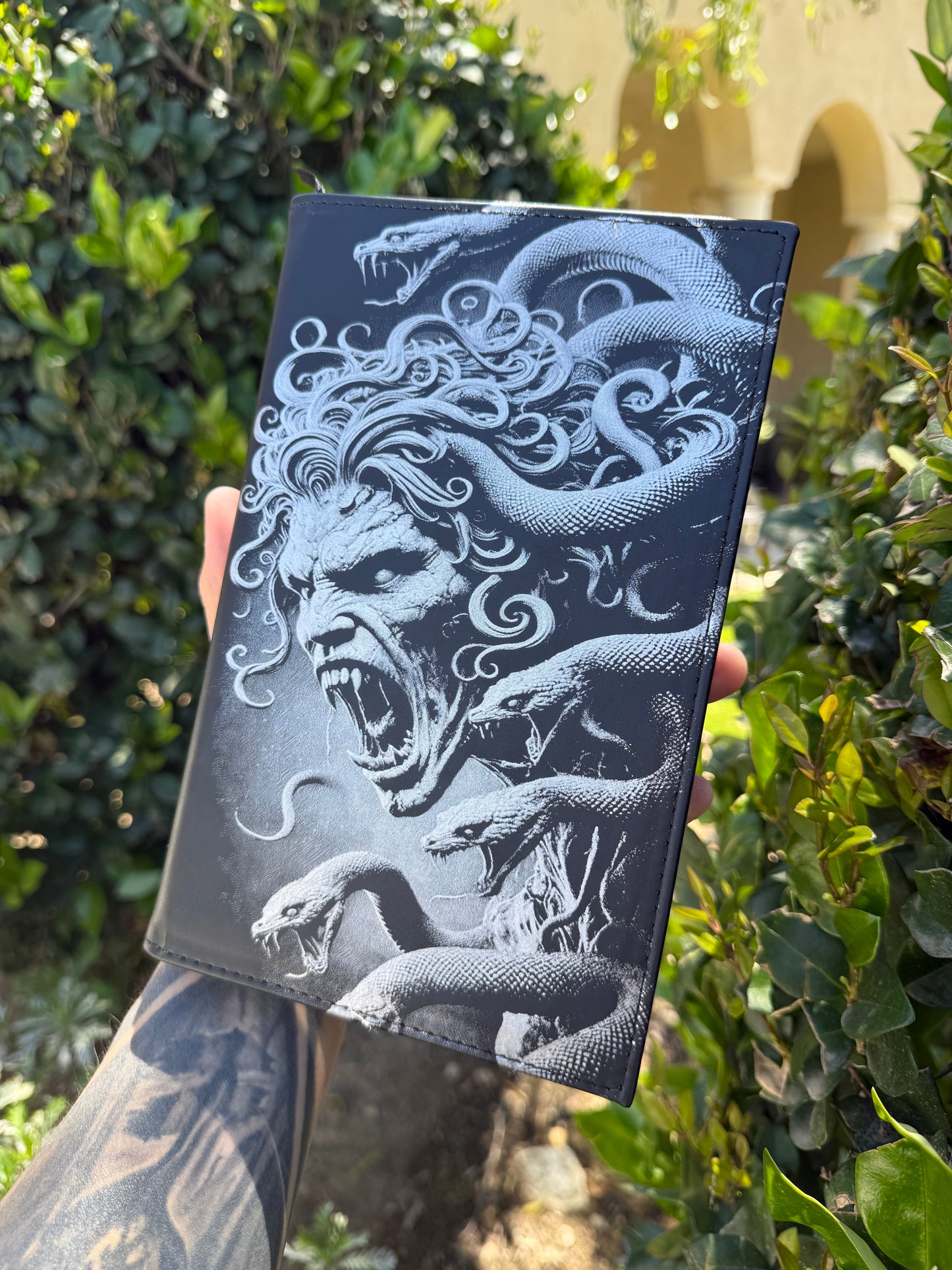 Laser engraved Medusa Journal