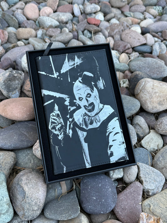 Laser engraved Terrifier journal