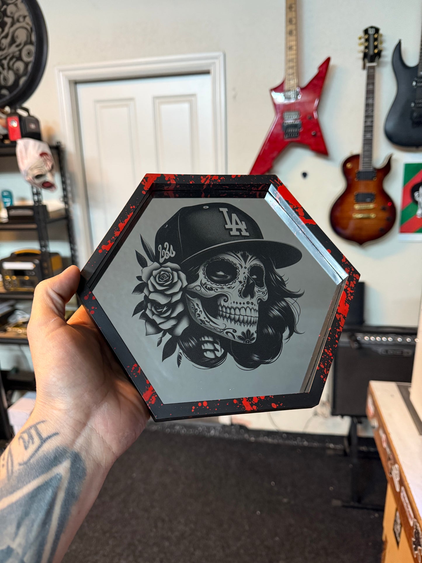 Los Angeles Dodgers Bloody Mirror