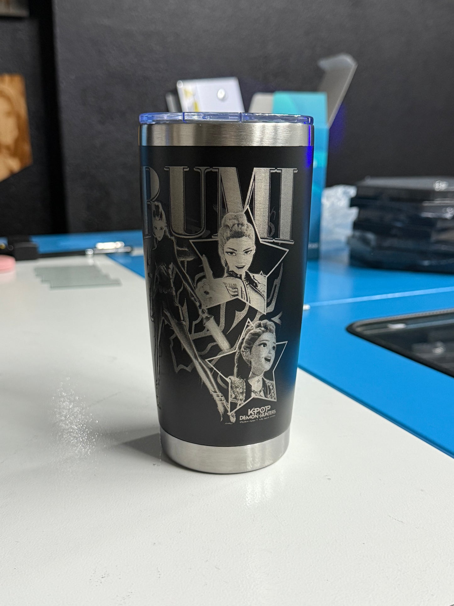 Rumi K-Pop Demon Hunters Tumbler