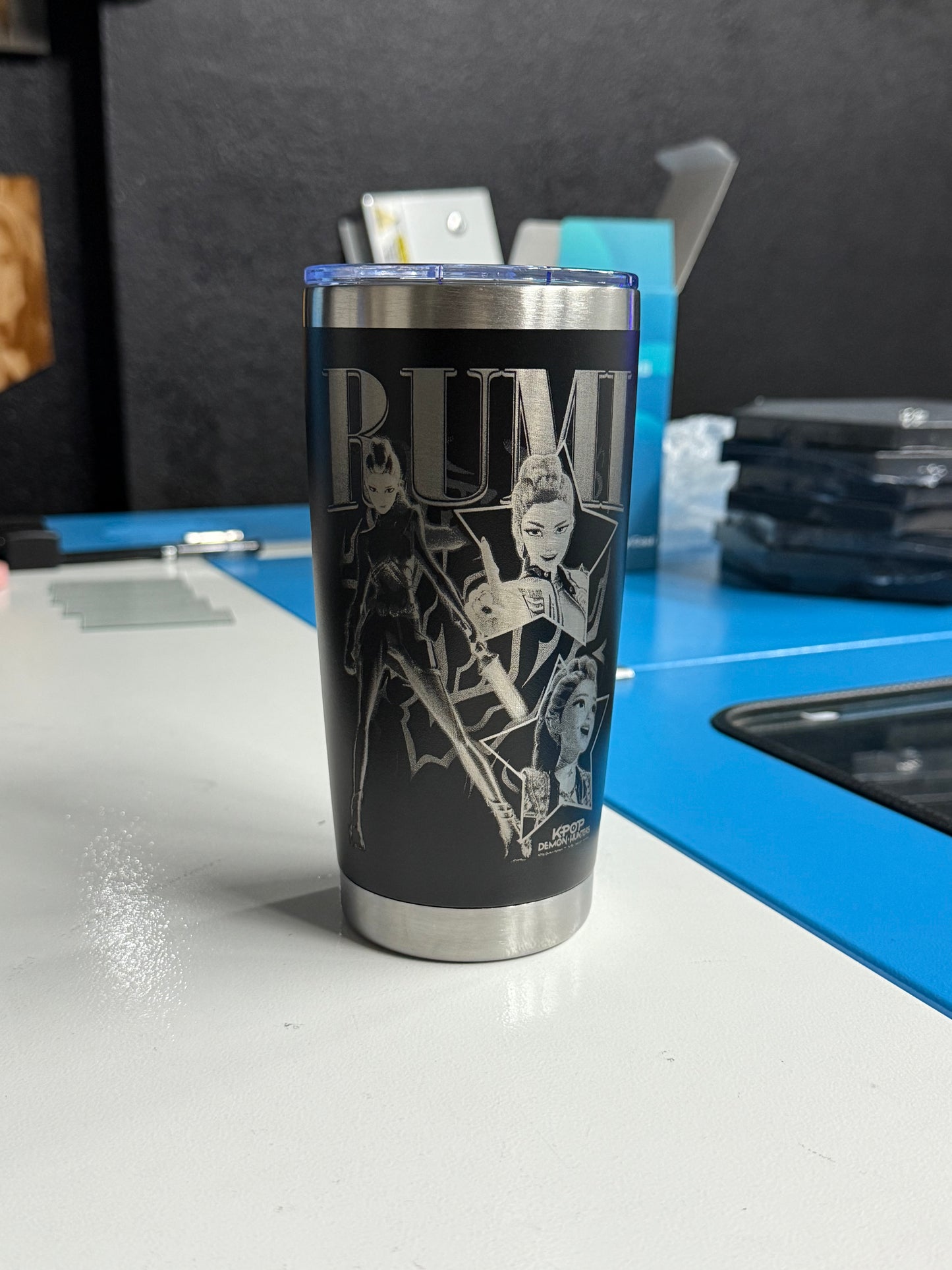 Rumi K-Pop Demon Hunters Tumbler