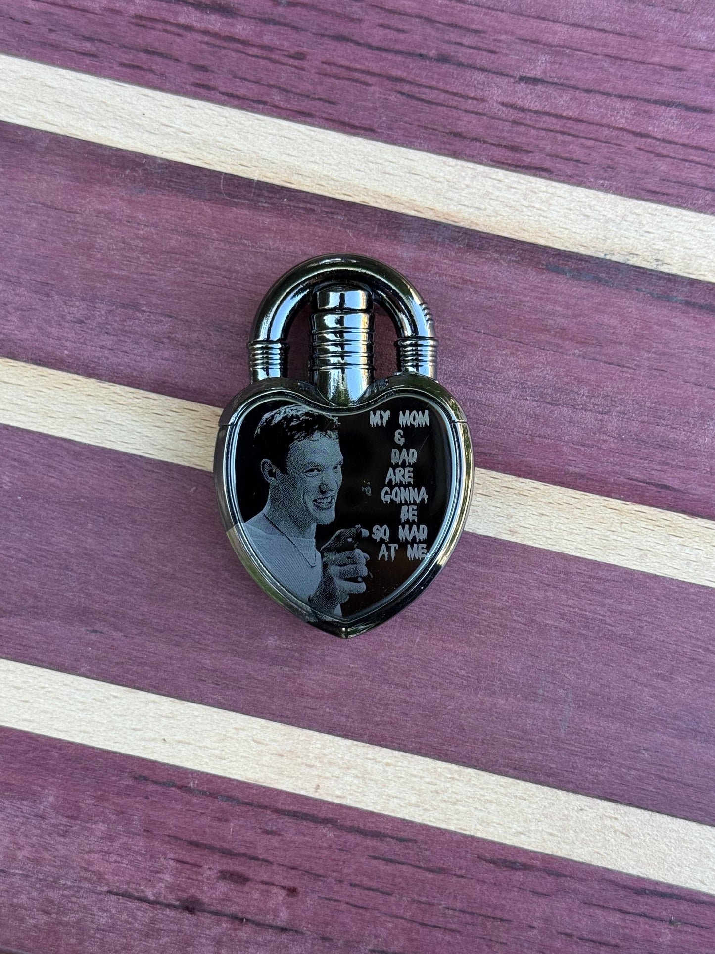 Stu Macher “My Mom and Dad…” Lighter