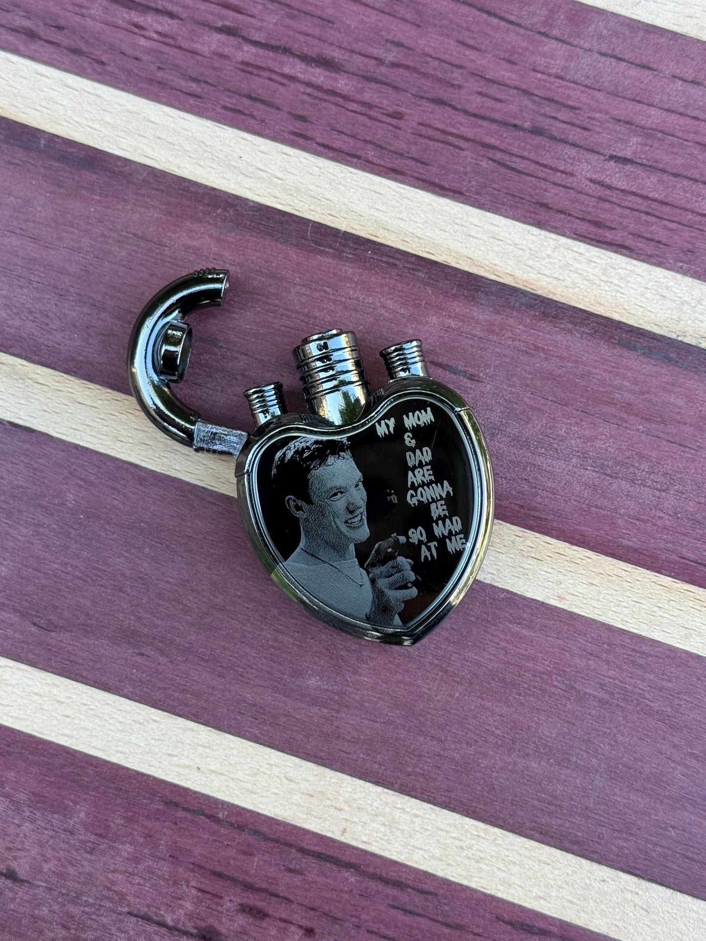 Stu Macher “My Mom and Dad…” Lighter