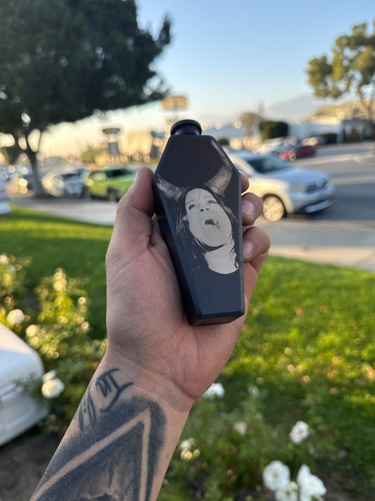 Ozzy Osbourne Coffin Flask
