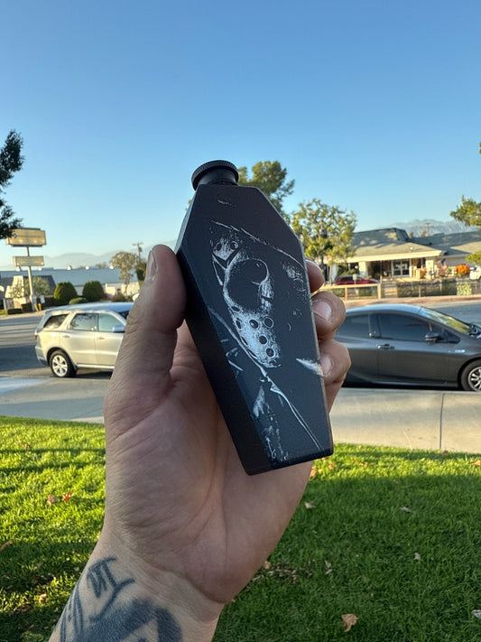 Jason Voorhees Coffin Flask