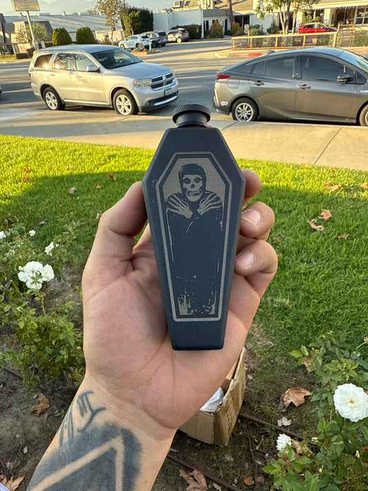 Misfits coffin flask