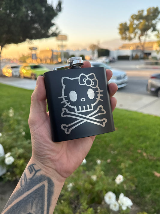 Hello Kitty 6oz Flask